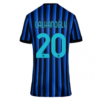 Billige Fotballdrakt Inter Milan Hakan Calhanoglu #20 Replika Hjemmedrakt Dame 2025-26 Kortermet